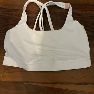 Lululemon White Sports Bra